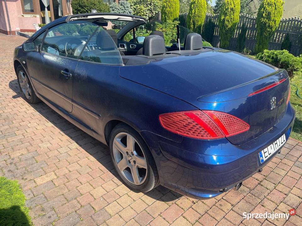 Cabrio peugeot 307 cc 16 gaz benzyna LPG 10 lat 307 CC sprzedam