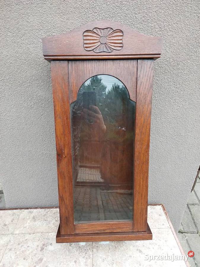 Szafka witrynka z obudowy starego przedwojennego Tczew sprzedam