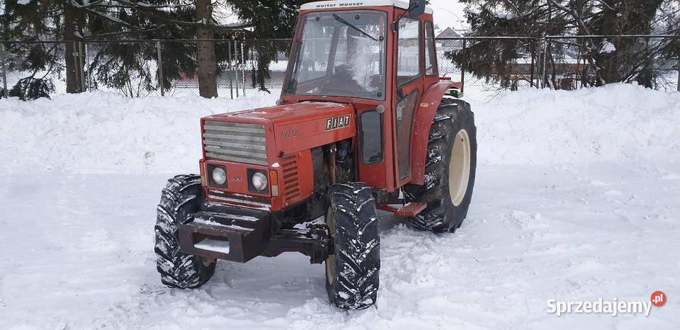 Ciągnik Fiat 670 napęd 4X4 Kabina rolniczo lubelskie Tarnogród