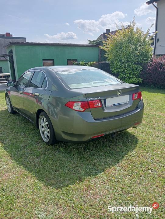 Honda Accord 22 diesel sedan 2009r 247 przebiegu szary Częstochowa sprzedam