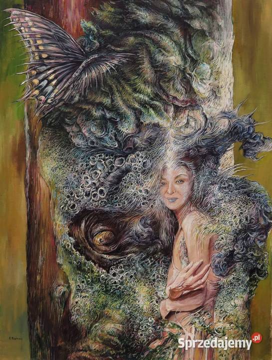 Słowiański portret olejny kujawsko-pomorskie