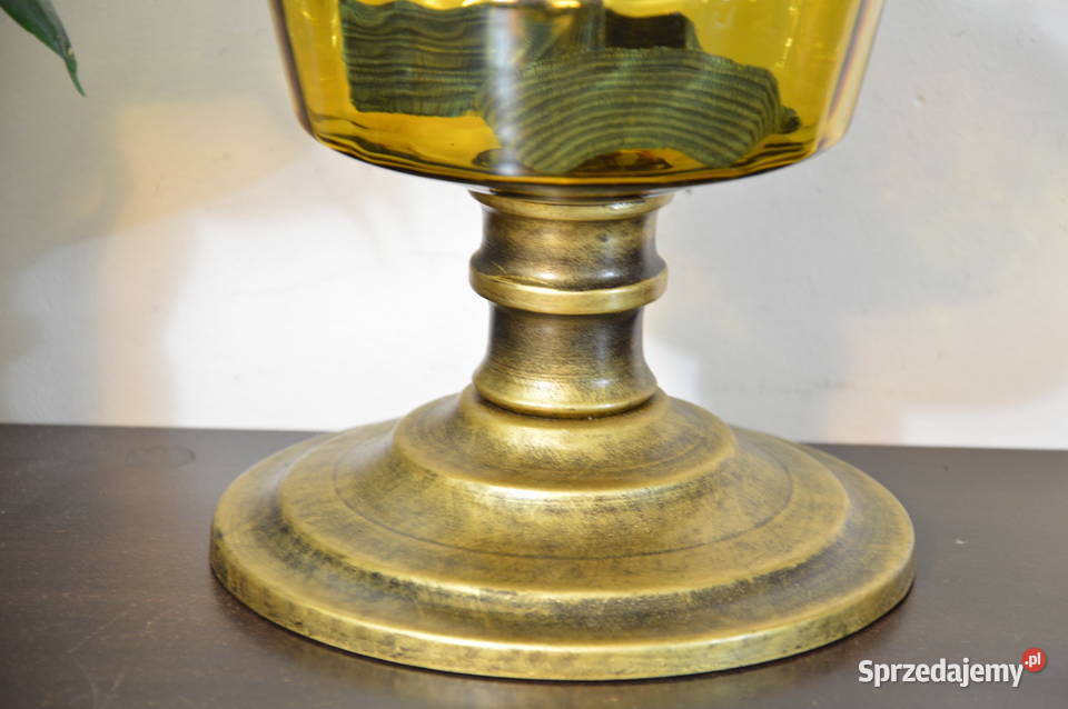 piękna szklana LAMPA NAFTOWA b stara Jastrzębie-Zdrój sprzedam