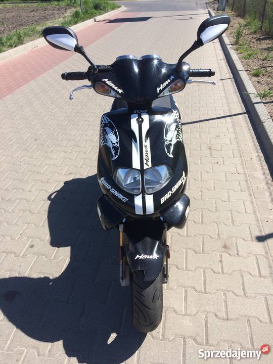 Tani Sportowy Skuter TGB 303 RS Hawk Racing 50cc elektryczny starter
