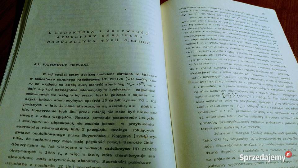 Badania widmowe i radiowe wybranych Rok wydania 1977 Gdańsk