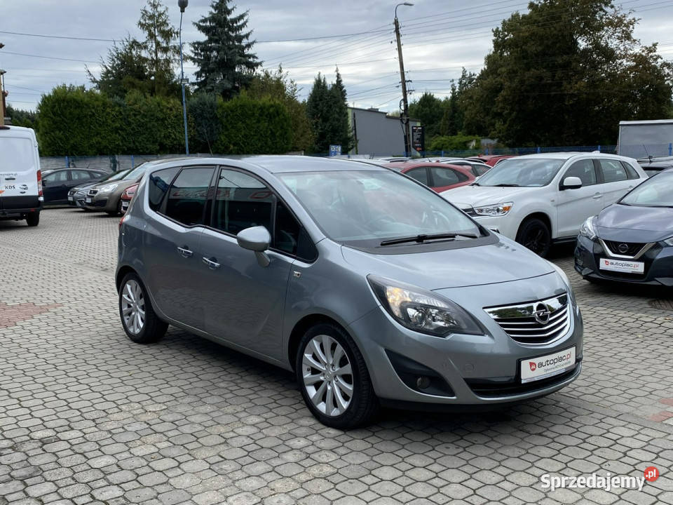 Opel Meriva Rezerwacja II 2010 szary Tarnowskie Góry