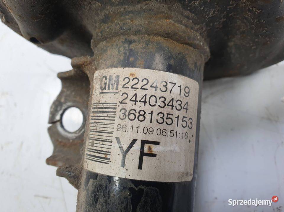 AMORTYZATOR PRAWY PRZÓD OPEL MERIVA A LIFT kujawsko-pomorskie Lipno