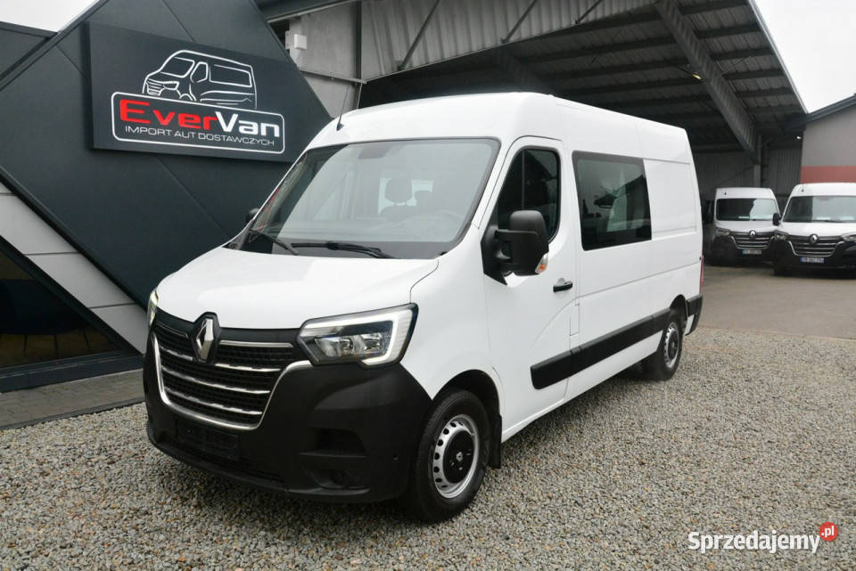 Renault Master średniak 7 osobowy brygadówka Warszawa