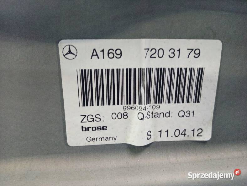MECHANIZM SZYBY LEWY PRZÓD EUROPA A1697203179 sprzedam