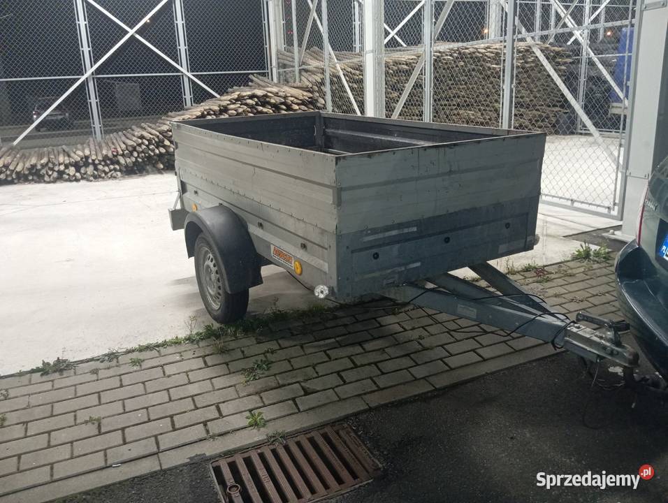 Przyczepka samochodowa lekka dmc 750 Lubin