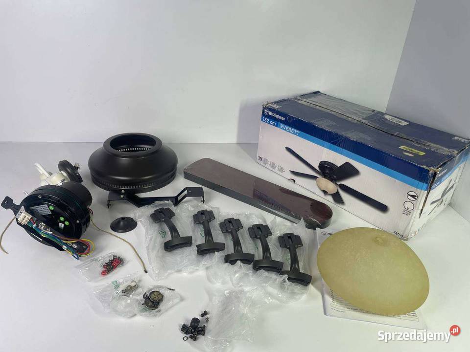 Wentylator sufitowy EVERETT DARK EspressoMahoń Klimatyzacja i wentylacja Rzeszów