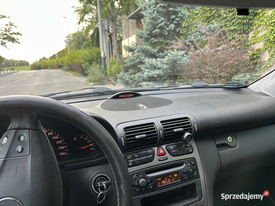 Mercedes W203 coupe 20 Kompressor AUTOMAT kupiony w Polsce Kraków
