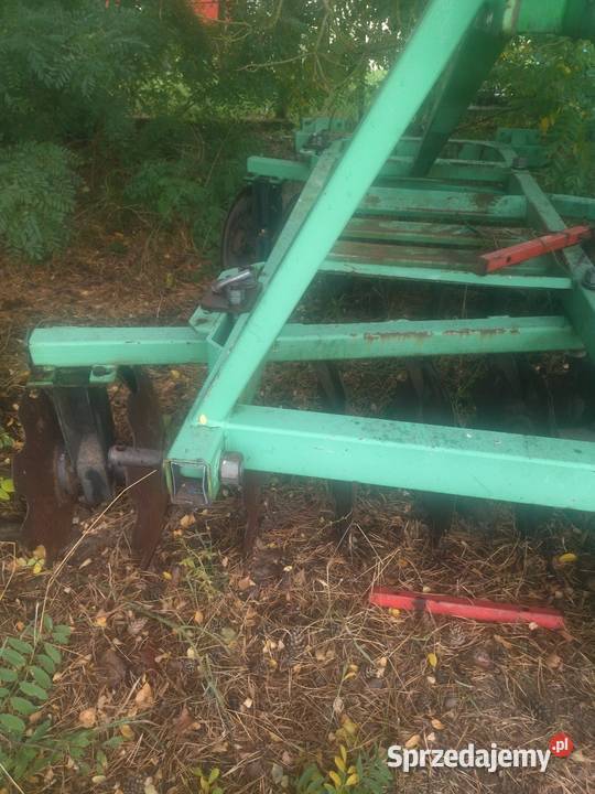 Talerzówka stan nieuszkodzony Maszyny uprawowe mazowieckie Lucimia