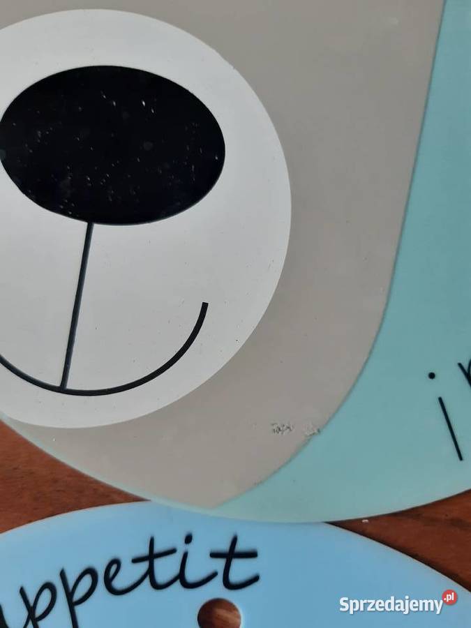 4 Silikonowa podkładka z motywem misia Miś mazowieckie