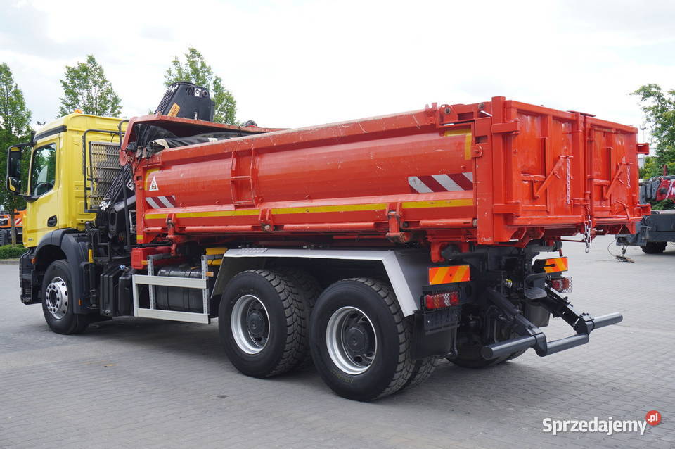 MercedesBenz Arocs 2640 6x4 100 HIAB XHiduo małopolskie