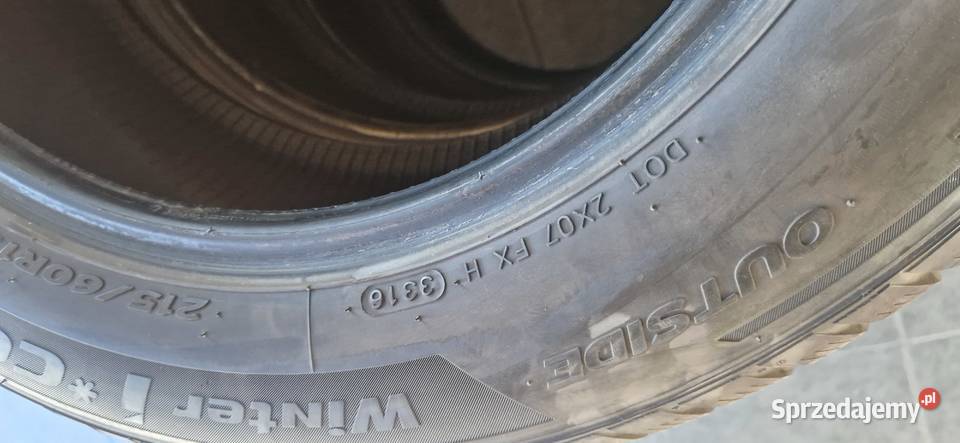 Opony zimowe 215 60 17 hankook śląskie Orzesze