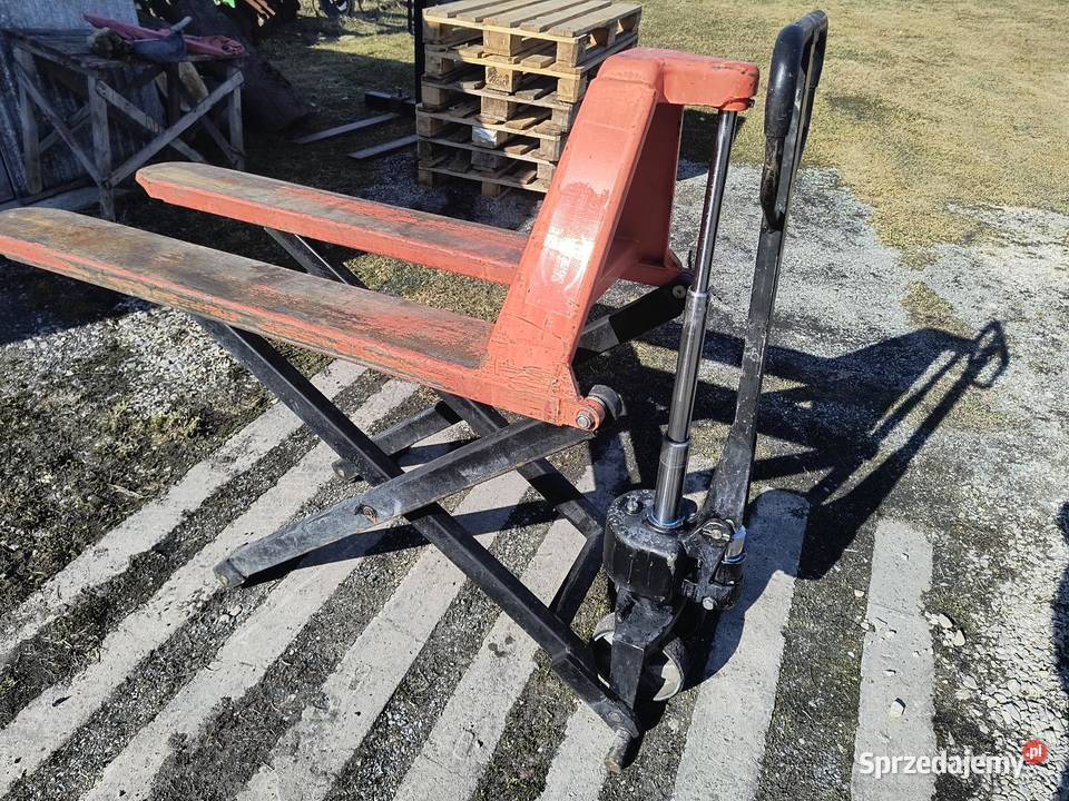 Paleciak nożycowy paletowy wózek Magazynowanie Kielce sprzedam