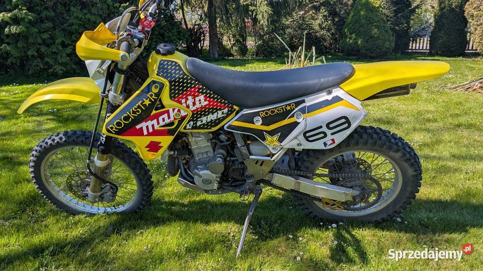 suzuki DRZ400e 2004 nieuszkodzony Suzuki Szawły