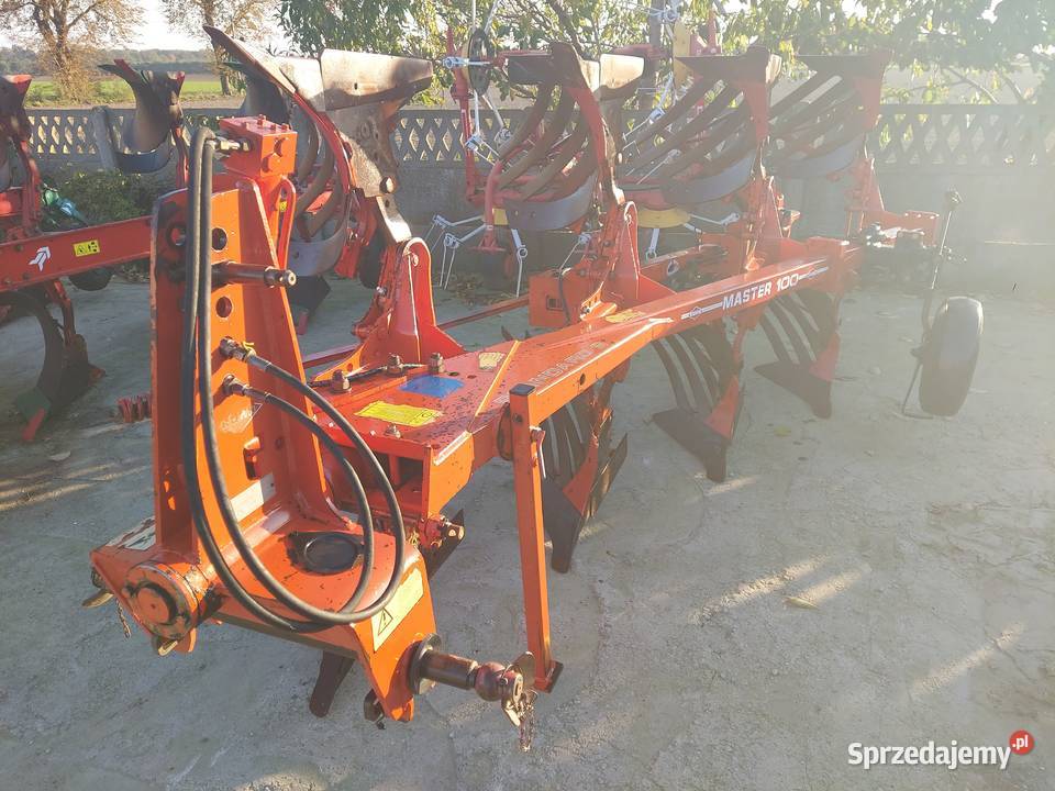 Pług KUHN master 100 4 skibowy Rusko