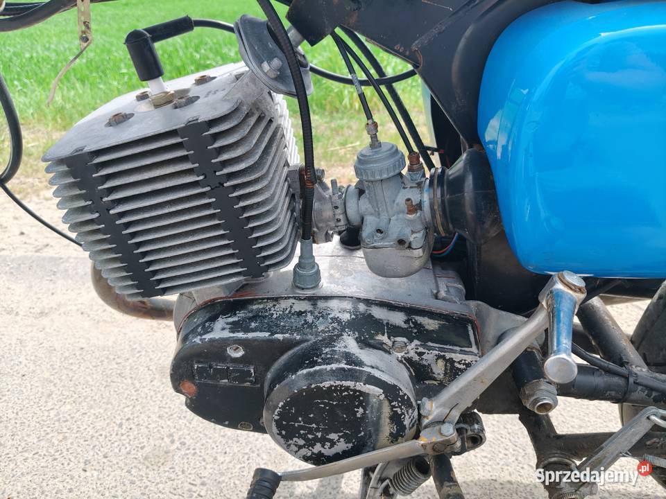 MZ ETZ 125 1987r z dokumentami Kalisz