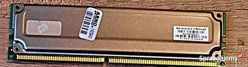Pamięć pamięci RAM 512 MB wielkopolskie Ostrów Wielkopolski