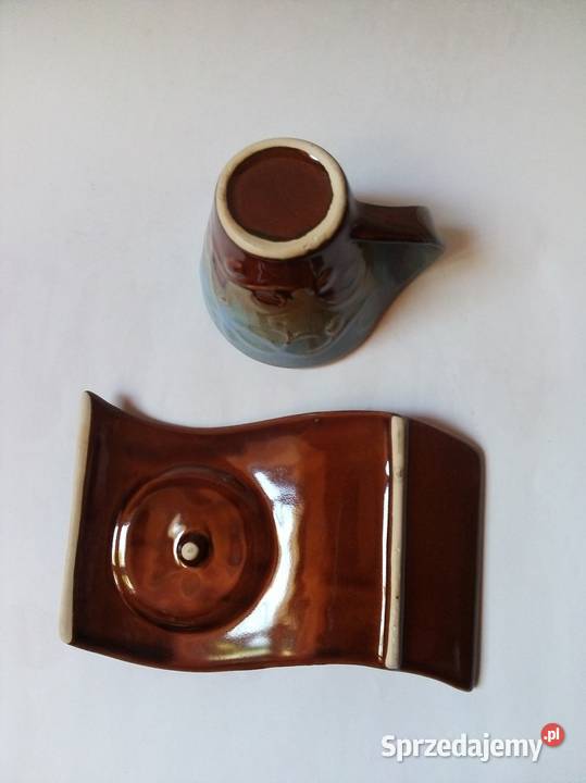 artystyczna ceramiczna filiżanka boho handmade Częstochowa sprzedam