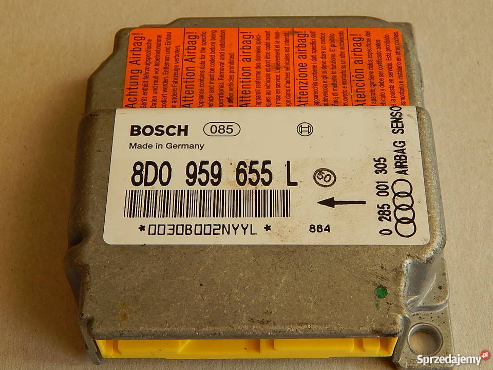 AUDI A4 B5 SENSOR AIRBAG 8D0 959 655 L Skaryszew Sprzedajemy.pl