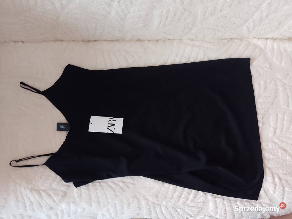 44XXL ZARA Ekskluzywna czarna halka modelująca z Rozmiar XXL Kraków