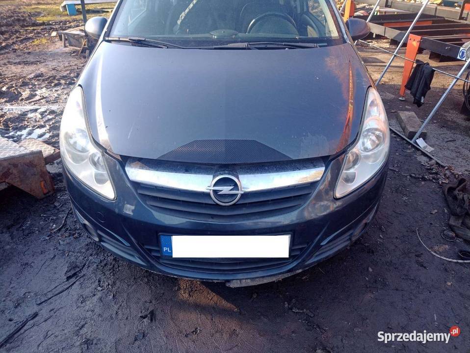 Opel Corsa D 08 KOMPLETNY przód Zderzak Błotniki Tychy