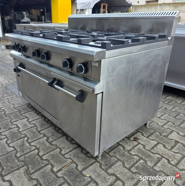 Kuchnia Gazowa 6 Palnikowa Z Piekarnikiem Gastronomia