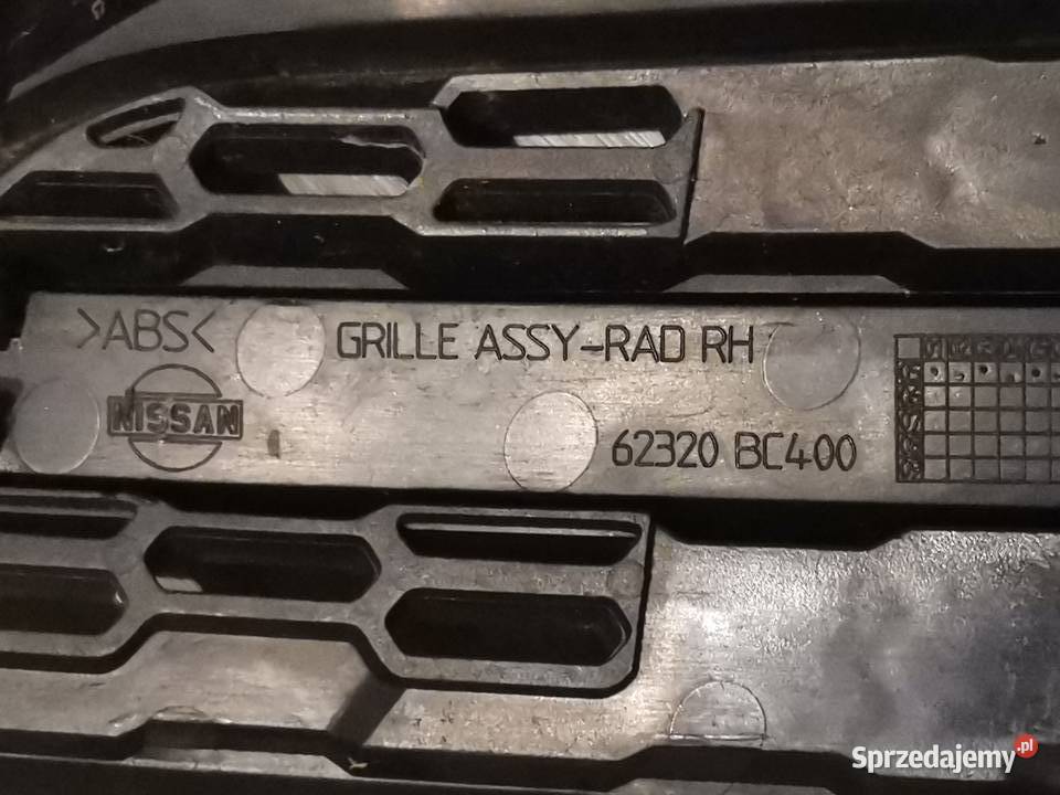 NISSAN MICRA K12 0210 PRAWA ATRAPA KRATKA PRZÓD Międzychód sprzedam