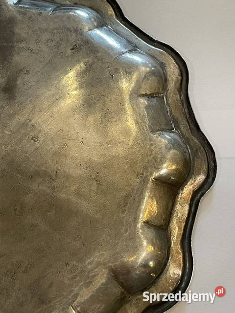Antyczna patera srebrna XIX w Wiedeń Pozostałe Kraków