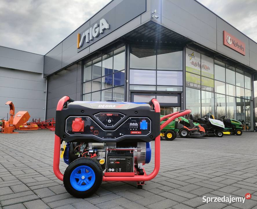 Agregat prądotwórczy generator moc 83kW 8000W łódzkie Kobiele Wielkie
