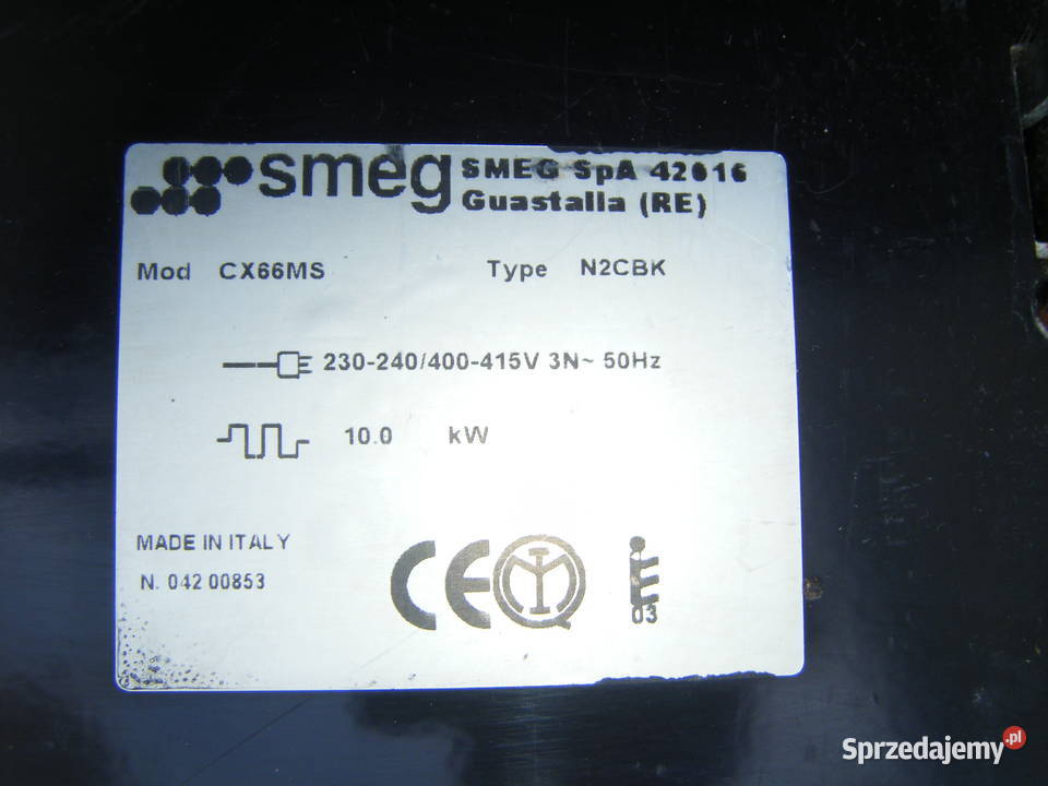 Kuchnia wolnostojąca Indukcyjna SMEG