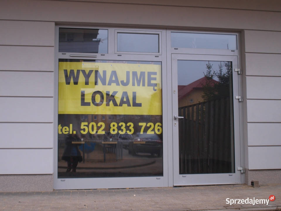 Wynajmę lokal usługowy pomorskie