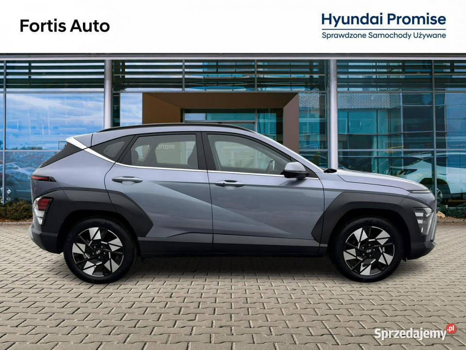 Hyundai Kona 16 Hybrid 129 Salon Automat 6DCT niebieski kujawsko-pomorskie Bydgoszcz