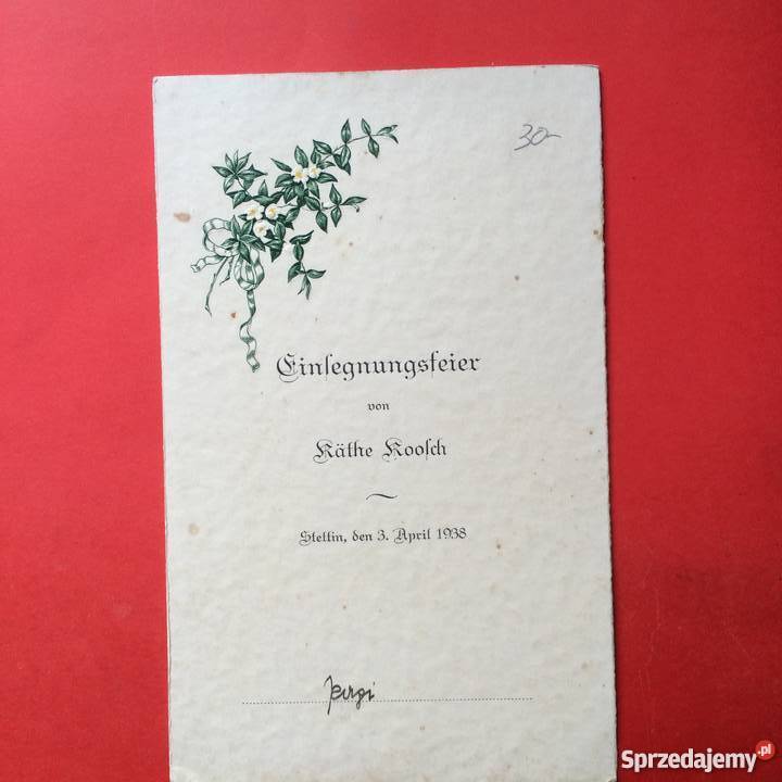 70 Zaproszenie na Uroczystość Szczecin