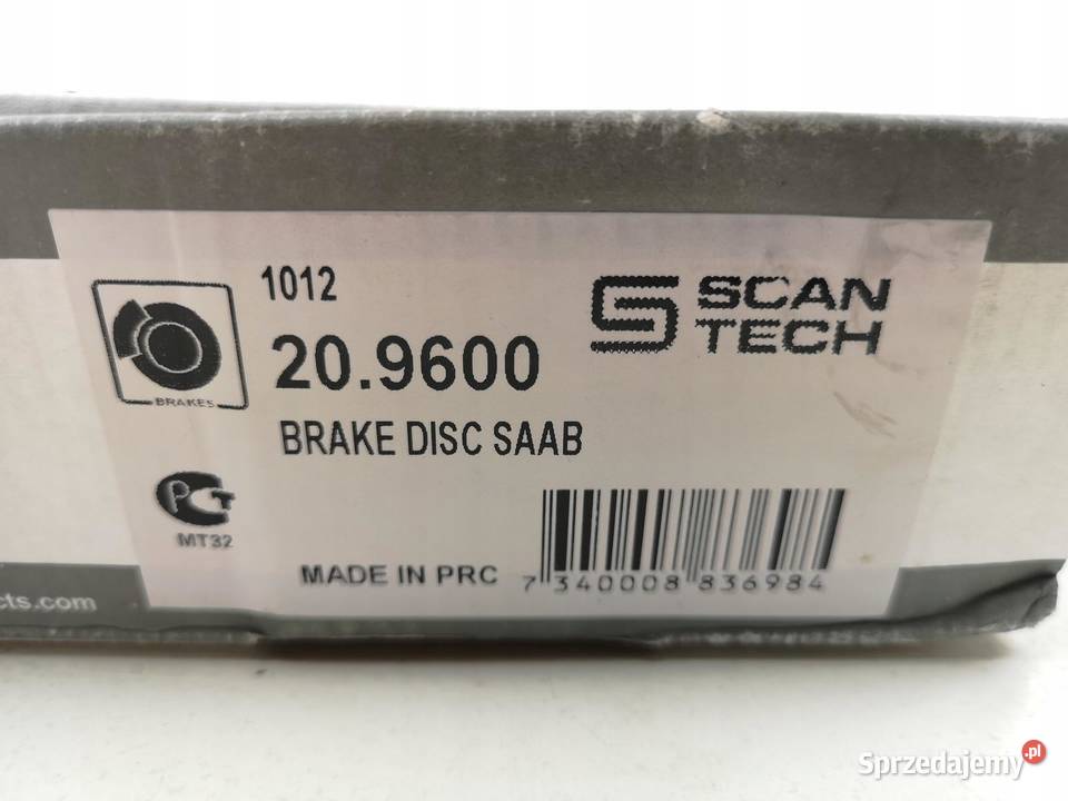 TARCZA HAMULCOWA PRZÓD SAAB SCANTECH 209600 lubelskie