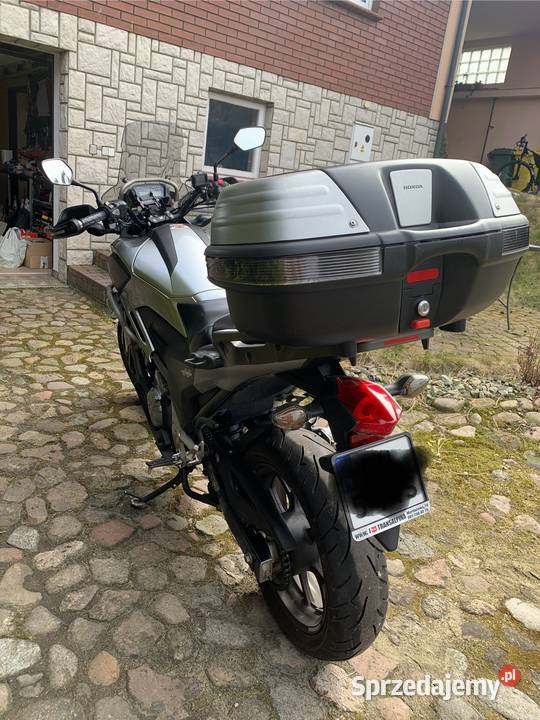 Honda nc700x dct automat niski przebieg kufry lubelskie