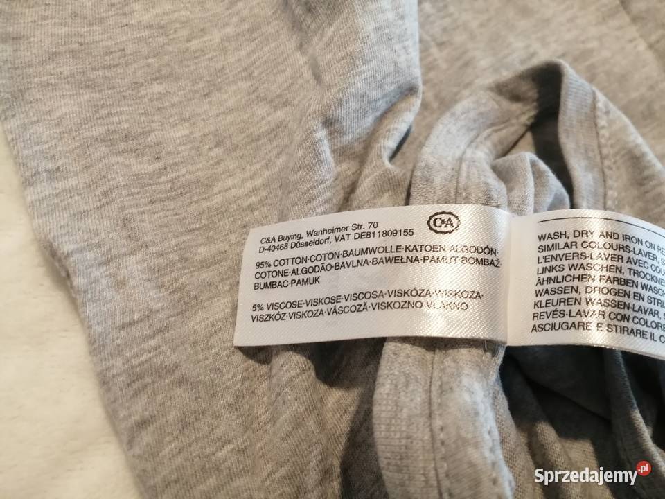 Koszulka krótki rękaw Tshirt dinozaury 116 CA C&A śląskie Czeladź