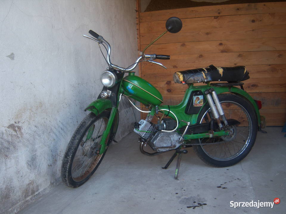 Motorower Komar sztywniak Romet 50 łódzkie