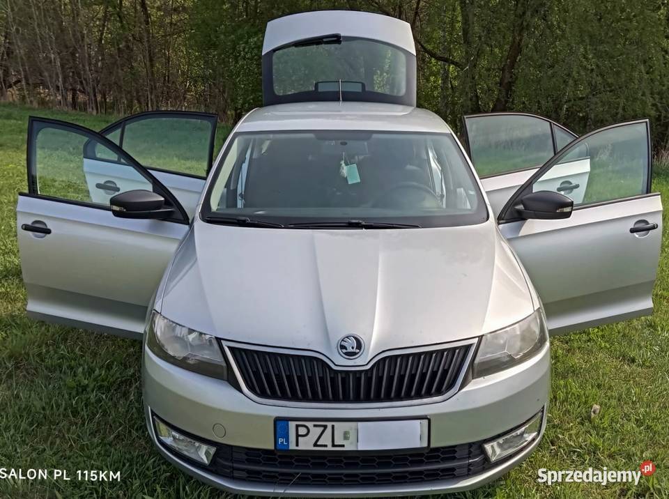 Skoda Rapid 16 TDI 115 2kpl kół Android Radio 9 nieuszkodzony Złotów