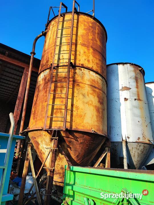 Zbiornik silos na zboże cement dolnośląskie Chojnów