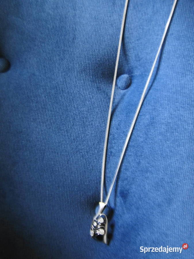 Długi masywny łańcuch srebro 925 srebro Łańcuszki Warszawa