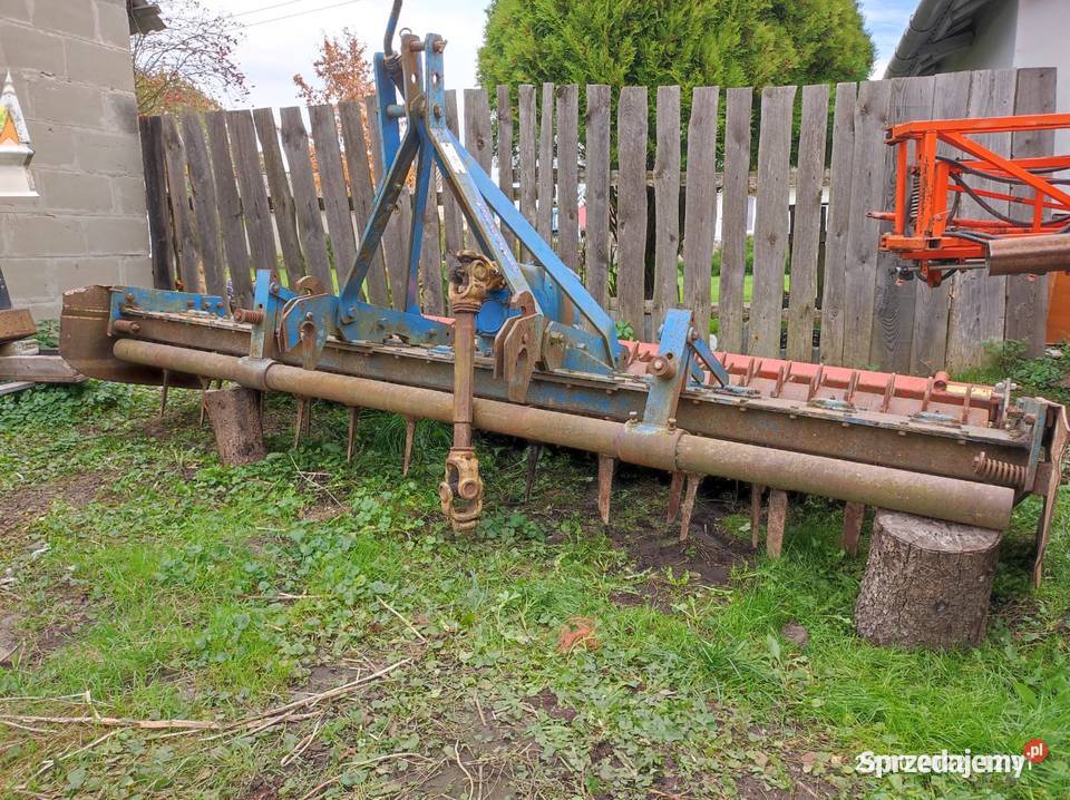 Brona Wirowa 3 metry z wieszakami na siewnik