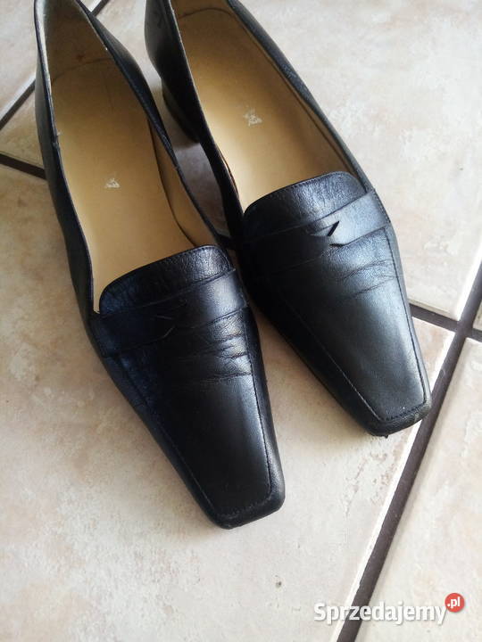 BUTY damskie 37 skóra skóra Czółenka Łódź