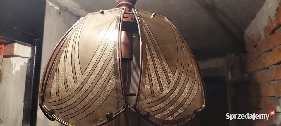 Lampa sufitowa lata 8090 małopolskie Kraków sprzedam