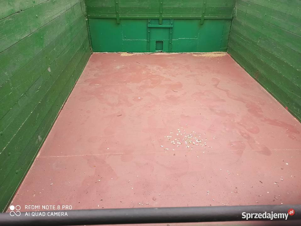 Przyczepa Jednoosiowa Wywrotka Do Tyłu Solidna Przyczepy rolnicze