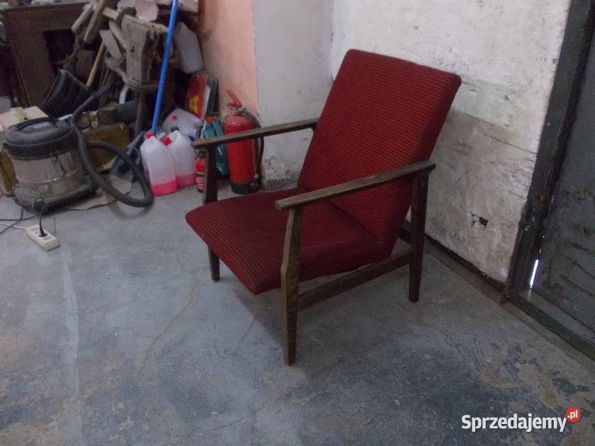 Stary fotel PRL vintage Fotele i pufy Bielsko-Biała