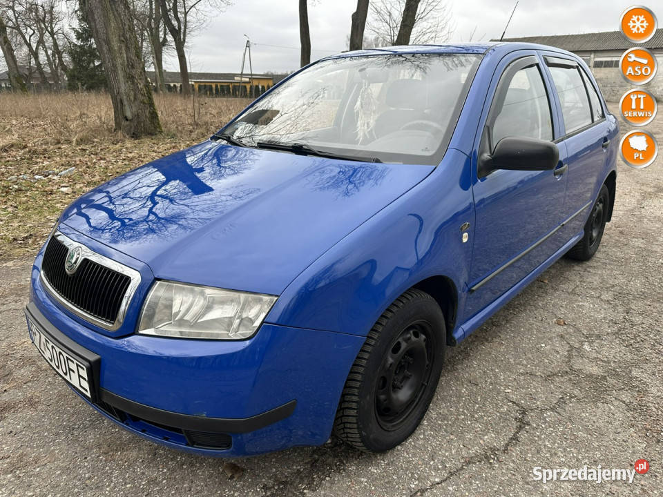 Škoda Fabia 1,4 MPI 60 KM Klimatyzacja Salon Polska Stan Do…
