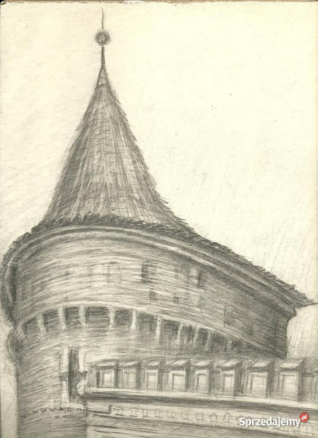 Park Pałacem Wilanowskim pastel aut Renata Bulic Warszawa sprzedam
